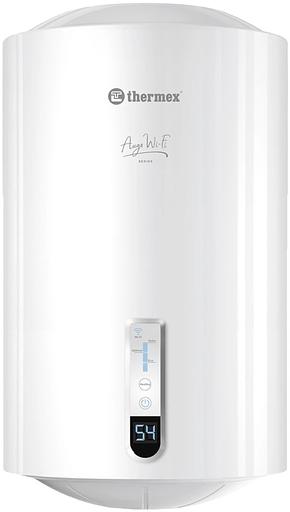 Водонагреватель Thermex Auga 80 V Wi-Fi 1.5кВт 80л электрический настенный/белый фото 1