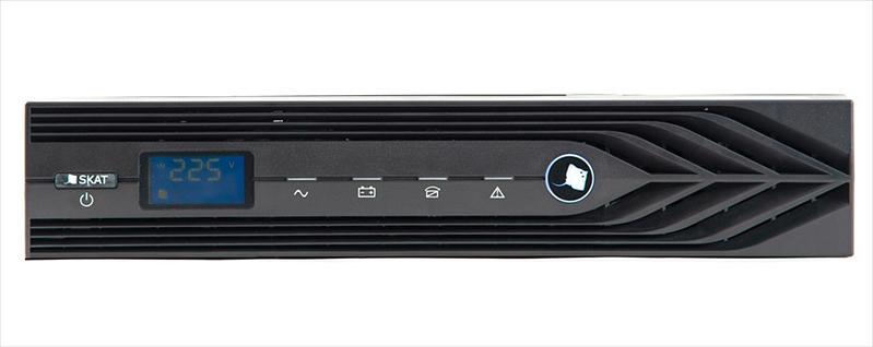 Источник бесперебойного питания (9909) Бастион SKAT-UPS 3000ВА/2700Вт RACK 2U/On-Line/6хБезАКБ(40-120Ач)/220В/SNMP slot/ 5 л.г./МПТ (SKAT-UPS 3000-RACK-ON-E) фото 4