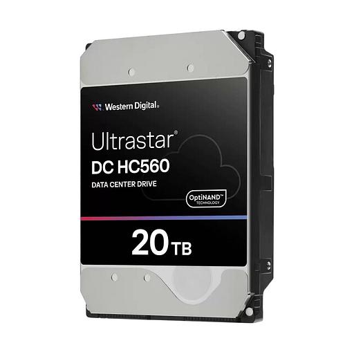 Жесткий диск серверный Western Digital 3.5" 20TB WD Ultrastar DC HC560 WUH722020BLE6L4 SATA 6Gb/s, 512 Mb, 7200 rpm 0F38785 фото 1
