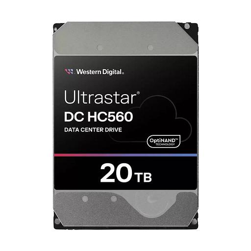 Жесткий диск серверный Western Digital 3.5" 20TB WD Ultrastar DC HC560 WUH722020BLE6L4 SATA 6Gb/s, 512 Mb, 7200 rpm 0F38785 фото 3
