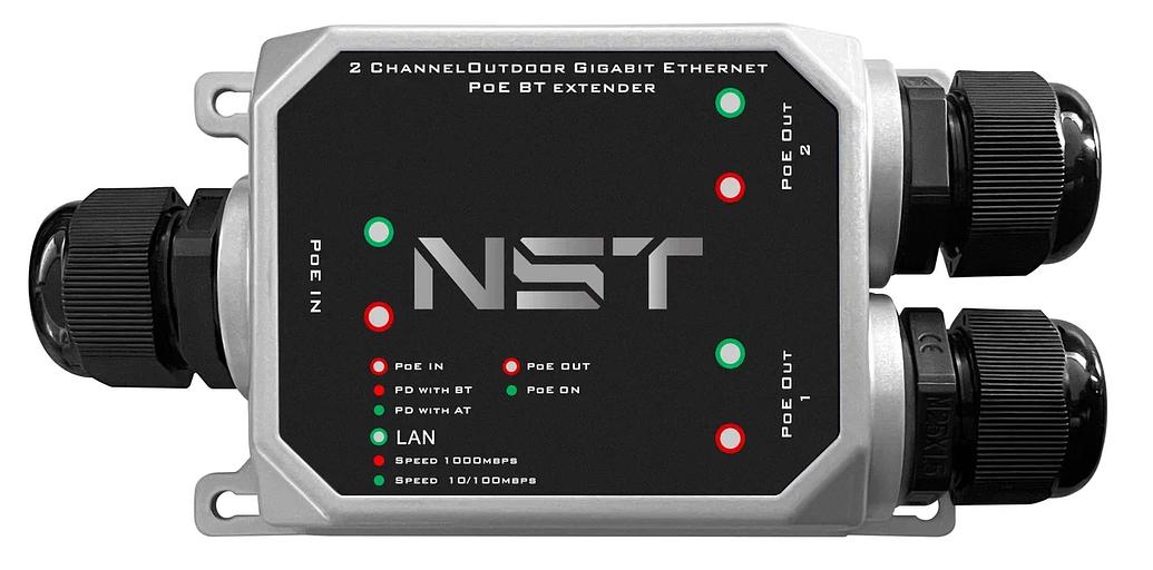 Уличный PoE удлинитель NST NS-EXSW-3GP/W фото 7