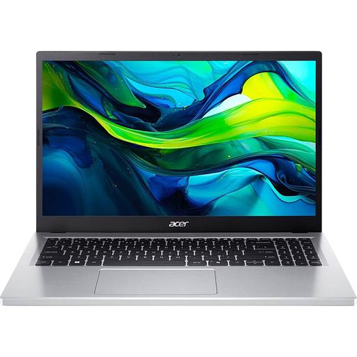 Ноутбук/ ACER Aspire AG15-31P-339C 15.6"(1920x1080 (матовый) IPS)/Intel Core i3 N305(1Ghz)/8192Mb/256PCISSDGb/noDVD/Int:UMA/Cam/BT/WiFi/50WHr/war 1y/1.8kg/Silver/Win11Home фото 1