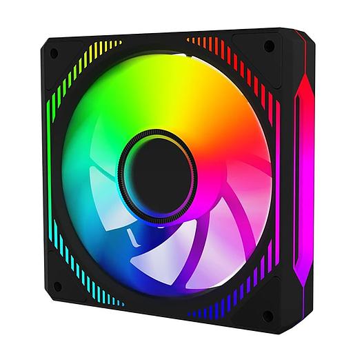 Вентилятор в корпус ALSEYE Cooling Fan 120x120x25mm DC 12V, 800-2000R.P.M.±10%, 61.5CFM±10%, 2.1mm H2O±10%, Hydraulic, ARGB фото 1