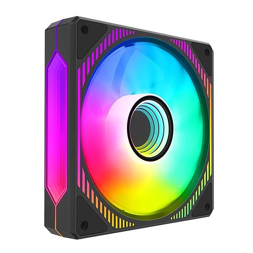 Вентилятор в корпус ALSEYE Cooling Fan 120x120x25mm DC 12V, 800-2000R.P.M.±10%, 61.5CFM±10%, 2.1mm H2O±10%, Hydraulic, ARGB фото 2