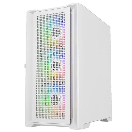 Корпус Powercase Alisio Micro X4W V2, Tempered Glass, 4х 120mm ARGB fans, ARGB HUB, белый, mATX (CAMCXW-A4) фото 4