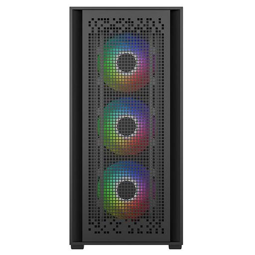 Корпус Powercase Корпус Powercase ByteFlow Black, Tempered Glass, 4x 120mm ARGB fans, ARGB HUB, чёрный, ATX (CBFB-A4) фото 3