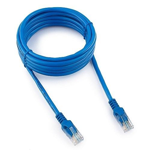 Cablexpert Патч-корд медный UTP PP10-3M/B кат.5, 3м, литой, многожильный (синий) фото 1