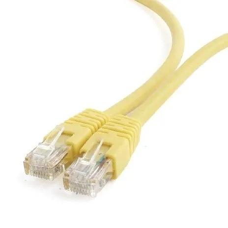 Cablexpert Патч-корд UTP PP6U-1M/Y кат.6, 1м, литой, многожильный (желтый) фото 1