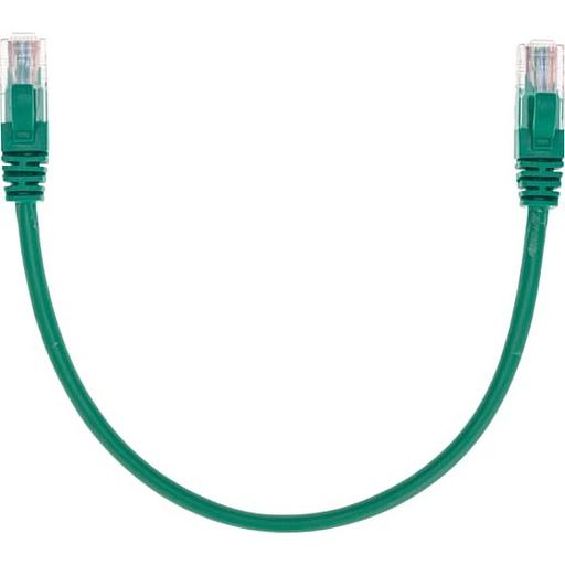 Rexant (02-0106-03) Патч-корд U/UTP, CAT 5e, RJ45-RJ45, 26AWG, LSZH, зеленый, 0,3м фото 1