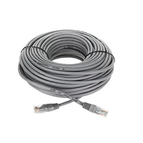 Патчкорд литой "Telecom" UTP кат.5e 50,0м серый фото 1