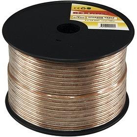 Rexant 01-6305 Кабель акустический, 2х1.00 мм2, прозрачный SILICON, 100 м. фото 1