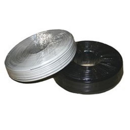 Gembird Кабель телефонный 100м (4-х жильный, 2 пары, плоский) черный фото 1