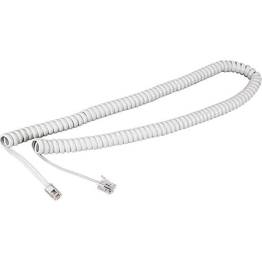 REXANT (18-2071) Шнур витой трубочный 7М телефонный белый фото 1