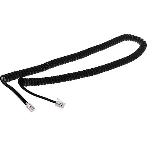 Rexant (18-2073) Шнур витой трубочный 7М телефонный черный фото 1