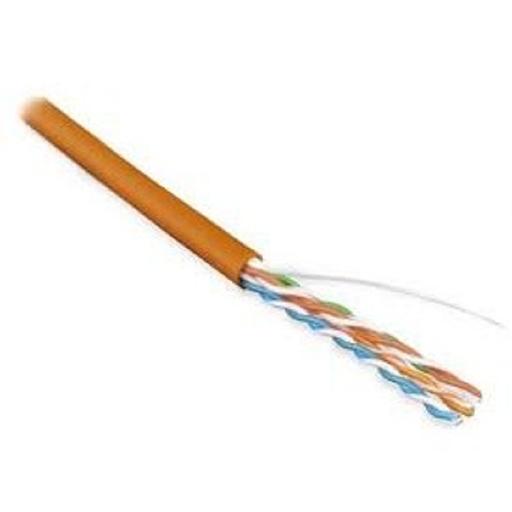 Кабель NEOMAX [NM710111-100М-РТ] U/UTP cat.5e 4x2x0.52, 24 AWG, Медь, внутренний, ZH нг(А)-HF (LSZH), 100м, оранжевый фото 1