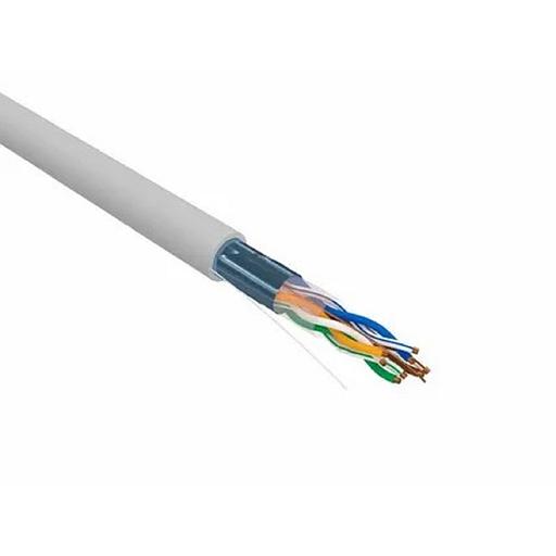 REXANT (01-0143-R) Кабель витая пара F/UTP, CAT 5e, PVC, 4PR, 24AWG, INDOOR, SOLID, серый, 305м фото 1