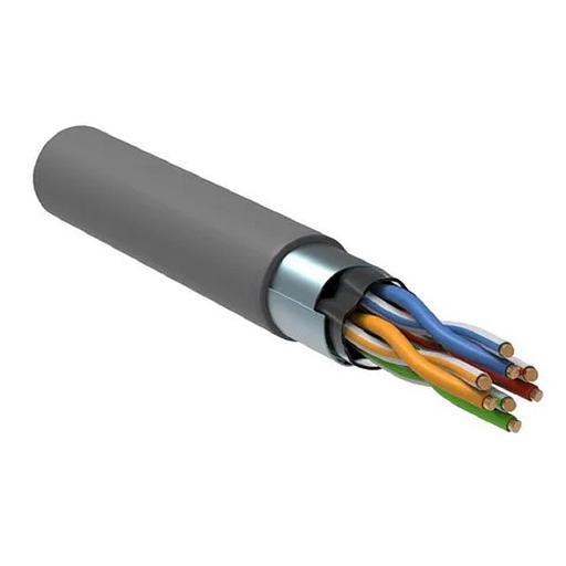 Rexant (01-0152-R) Кабель витая пара F/UTP, CAT 5е, PVC, 4PR, 24AWG, INDOOR, SOLID, серый, 305м, серия LIGHT фото 1