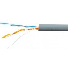 SkyNet Кабель UTP indoor 2x2x0,46, медный, FLUKE TEST, кат.5e, однож., (100м) box, серый [CSL-UTP-2-CU/100] фото 1