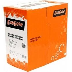 Exegate EX256747RUS Кабель UTP 4 пары кат.5e Exegate CCA, 24AWG, LSZH, бухта 305м, оранжевый фото 1