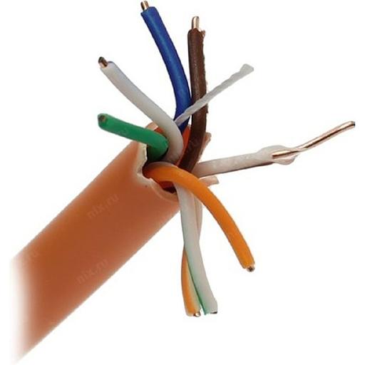 Exegate EX281820RUS Кабель Exegate UTP4-C5e-CU-S24-IN-LSZH-OR-305 UTP 4 пары кат.5e медь, 24AWG, LSZH, бухта 305м, оранжевый фото 1