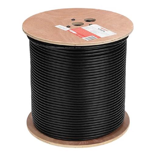 Rexant (01-0158) Кабель F/UTP, CAT 6, PE 4х2х0,57мм, 23AWG, внешний, черный фото 1