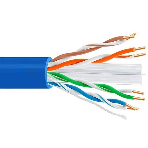 5bites Кабель Express US6575-305B-BL витая пара UTP / SOLID / 6CAT / 23AWG / COPPER / PVC / BLUE / 305M фото 1