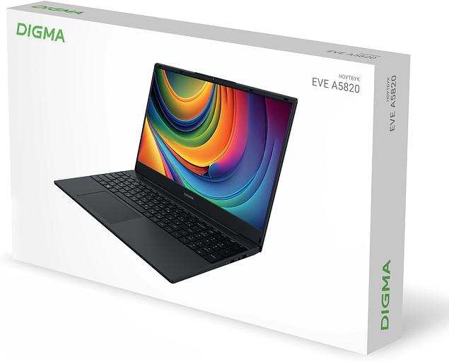 Ноутбук Digma EVE A5820 Ryzen 3 3200U 16Gb SSD512Gb AMD Radeon 15.6" IPS FHD (1920x1080) Windows 11 Professional black WiFi BT Cam 4500mAh (DN15R3-ADXW01) фото 9
