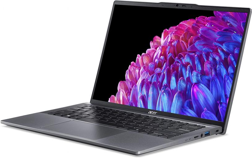 Ноутбук Acer Swift Go 14 SFG14-63-R8U9 Ryzen 5 8645HS 16Gb SSD1Tb AMD Radeon 14" OLED 2.8K (2880x1800) Windows 11 Home metall WiFi BT Cam (NX.KTSCD.002) фото 2