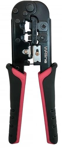 Инструмент обжимной WRline WR-568 для RJ-45/RJ-12/RJ-11/RJ-22 (упак:1шт) фото 1