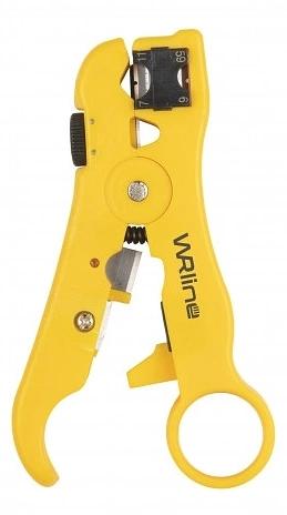 Инструмент WRline WR-ST352 для зачистки кабеля UTP/STP (упак:1шт) фото 1