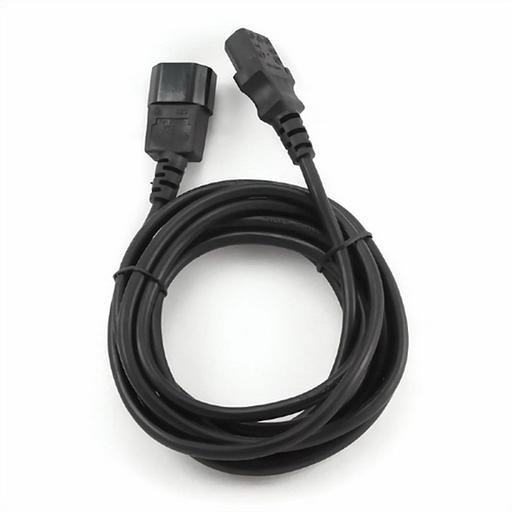 Кабель Cablexpert Кабель питания сист.блок-монитор Cablexpert PC-189-10, 3.0м, C13-C14, 6А, Сечение провода: 0,5 мм2, черный, с заземлением {75} (008143) фото 2