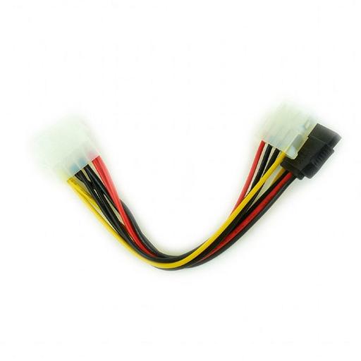 Кабель Cablexpert Кабель питания SATA Cablexpert CC-SATA-PSY2, 15см, molex 4pin/molex4pin+sata 15pin, на 2 устр. {250} (054942) фото 2
