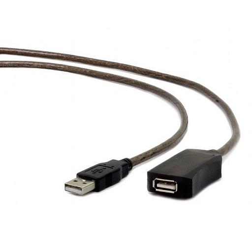 Кабель Cablexpert Кабель удлинитель USB 2.0 активный Cablexpert UAE-01-10M AM/AF, 10м (083690) {24} фото 1