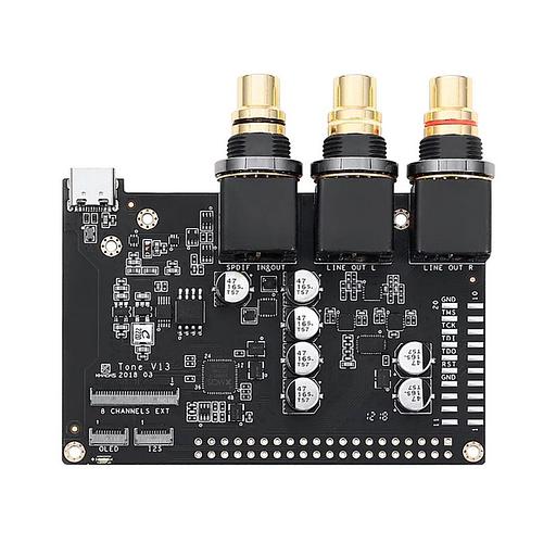 Плата интерфейсная Khadas Tone Board Generic Edition Hi-Res Audio Board, Hi-Fi, XMOS, ES9038Q2M, KTONE-G-001 фото 1