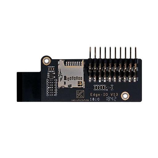 Плата интерфейсная Khadas Edge-IO Module Expands I/O for Khadas Edge, TF Card Slot, 20-PIN GPIO Header, KIO-E-001 фото 1