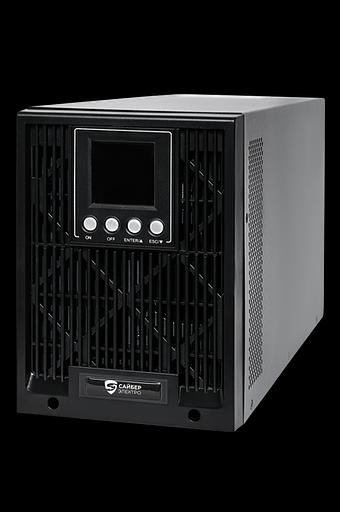 Сайбер Электро ИБП ЭКСПЕРТ-II-2000 {Онлайн, Напольное исполнение 2000ВА/1800Вт USB/RS-232/SNMPslot (2 EURO + 2 IEC С13) (12В /7Ач. х 4)} фото 1