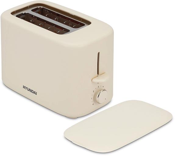 Тостер Hyundai HYT-4307 750Вт кремовый фото 4