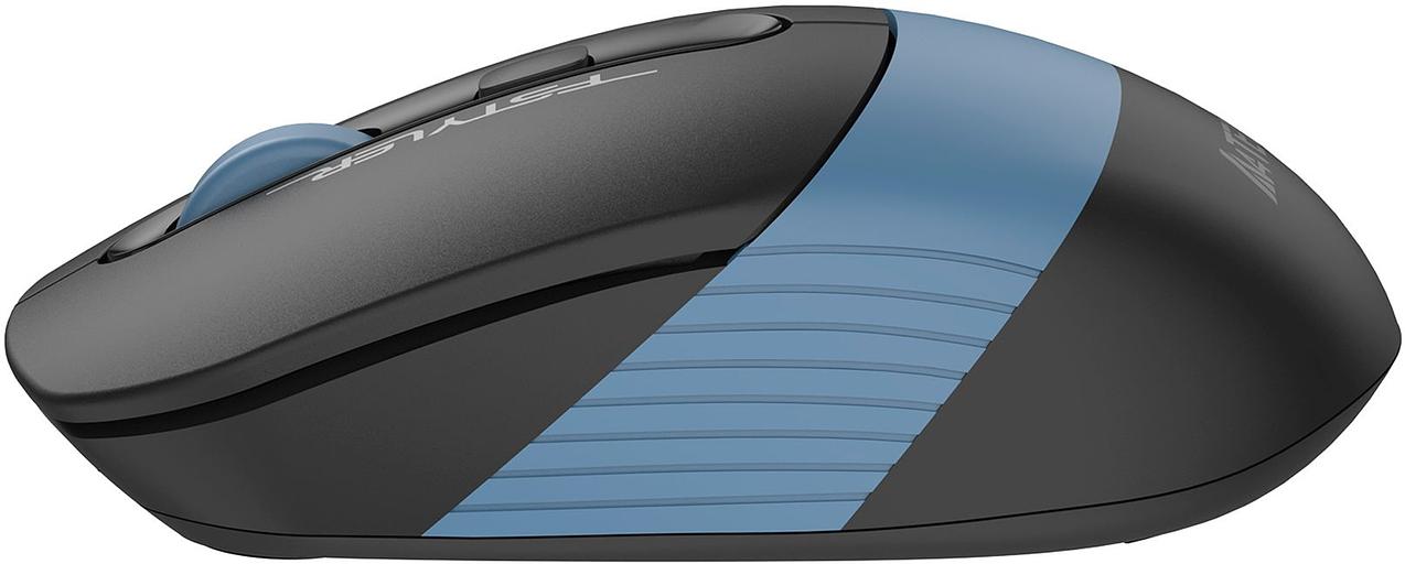 Мышь беспроводная A4Tech Fstyler FB10CS black/blue (оптическая, silent, BT/Radio, USB, 4but, 2000dpi)(FB10CS USB ASH BLUE) фото 8