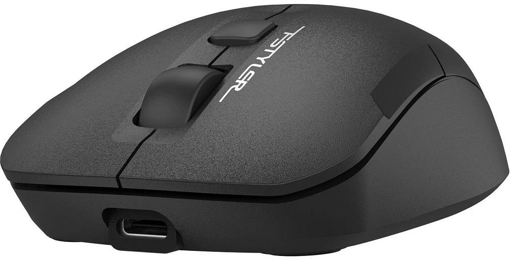 Мышь A4Tech Fstyler FG16CS Air2 черный оптическая (2000dpi) silent беспроводная USB для ноутбука (3but) фото 5