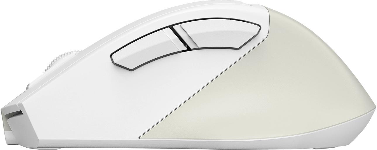 Мышь A4Tech Fstyler FG45CS Air2 бежевый оптическая (2000dpi) silent беспроводная USB для ноутбука (7but) фото 4