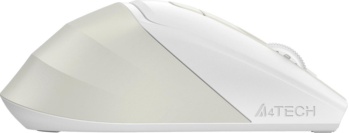 Мышь A4Tech Fstyler FG45CS Air2 бежевый оптическая (2000dpi) silent беспроводная USB для ноутбука (7but) фото 5