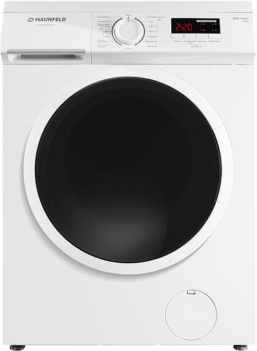 Стиральная машина Maunfeld MFWM127WH класс: A+++ загр.вертикальная макс.:6.5кг белый фото 1