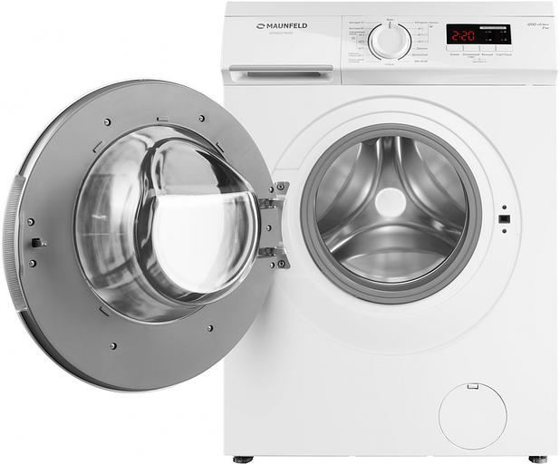 Стиральная машина Maunfeld MFWM127WH класс: A+++ загр.вертикальная макс.:6.5кг белый фото 2