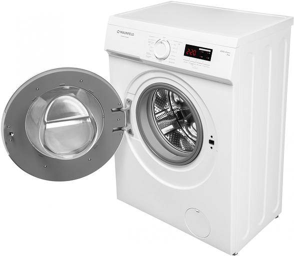 Стиральная машина Maunfeld MFWM127WH класс: A+++ загр.вертикальная макс.:6.5кг белый фото 3