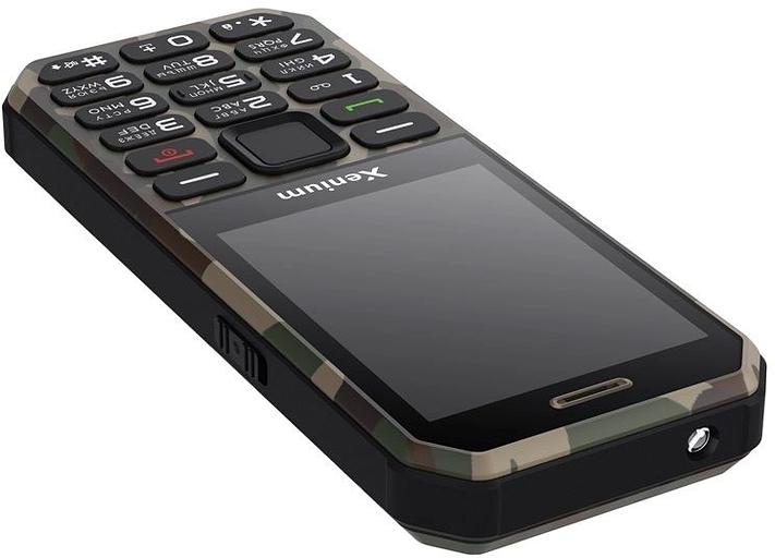 Мобильный телефон XENIUM X300 зеленый моноблок 1.77" 128x160 Nucleus 0.3Mpix GSM900/1800 MP3 фото 4