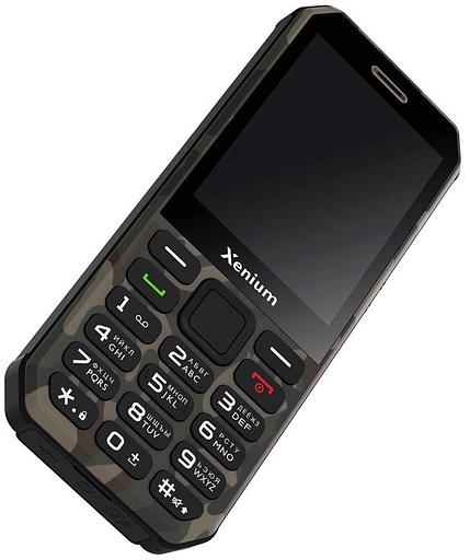 Мобильный телефон XENIUM X300 зеленый моноблок 1.77" 128x160 Nucleus 0.3Mpix GSM900/1800 MP3 фото 5