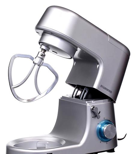 Миксер планетарный Starwind SPM8183 1900Вт серебристый фото 6