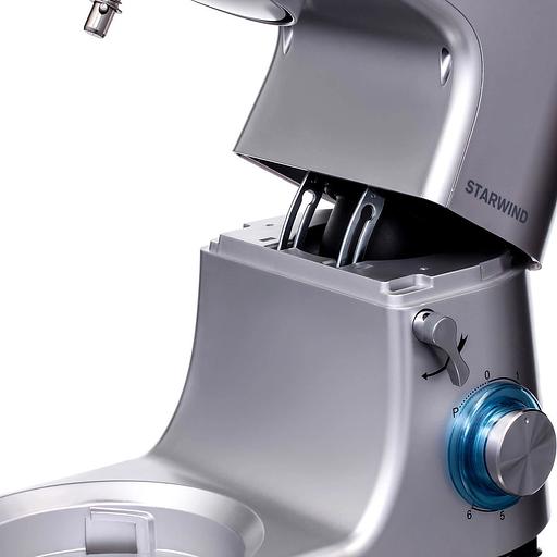 Миксер планетарный Starwind SPM8183 1900Вт серебристый фото 7