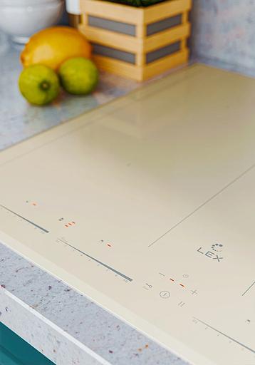 Индукционная варочная поверхность Lex EVI 641C IV слоновая кость фото 5