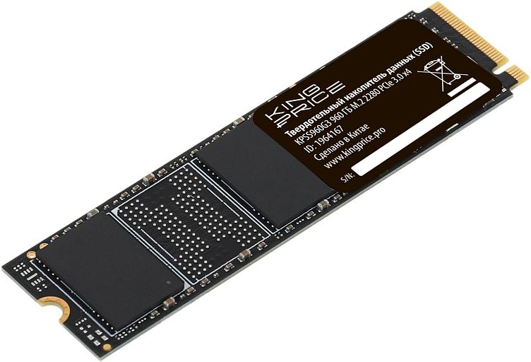 Накопитель SSD KingPrice PCIe 3.0 x4 960GB KPSS960G3 M.2 2280 фото 5